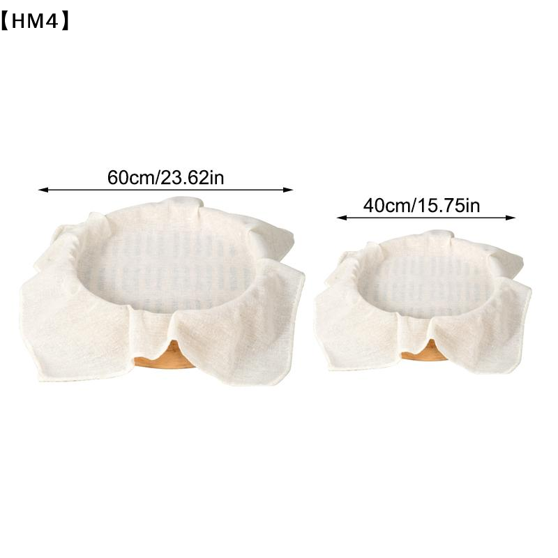 Kitchen Baking Cloth - 3Pcs 40/60CM Pure Cotton Steamer Cloth