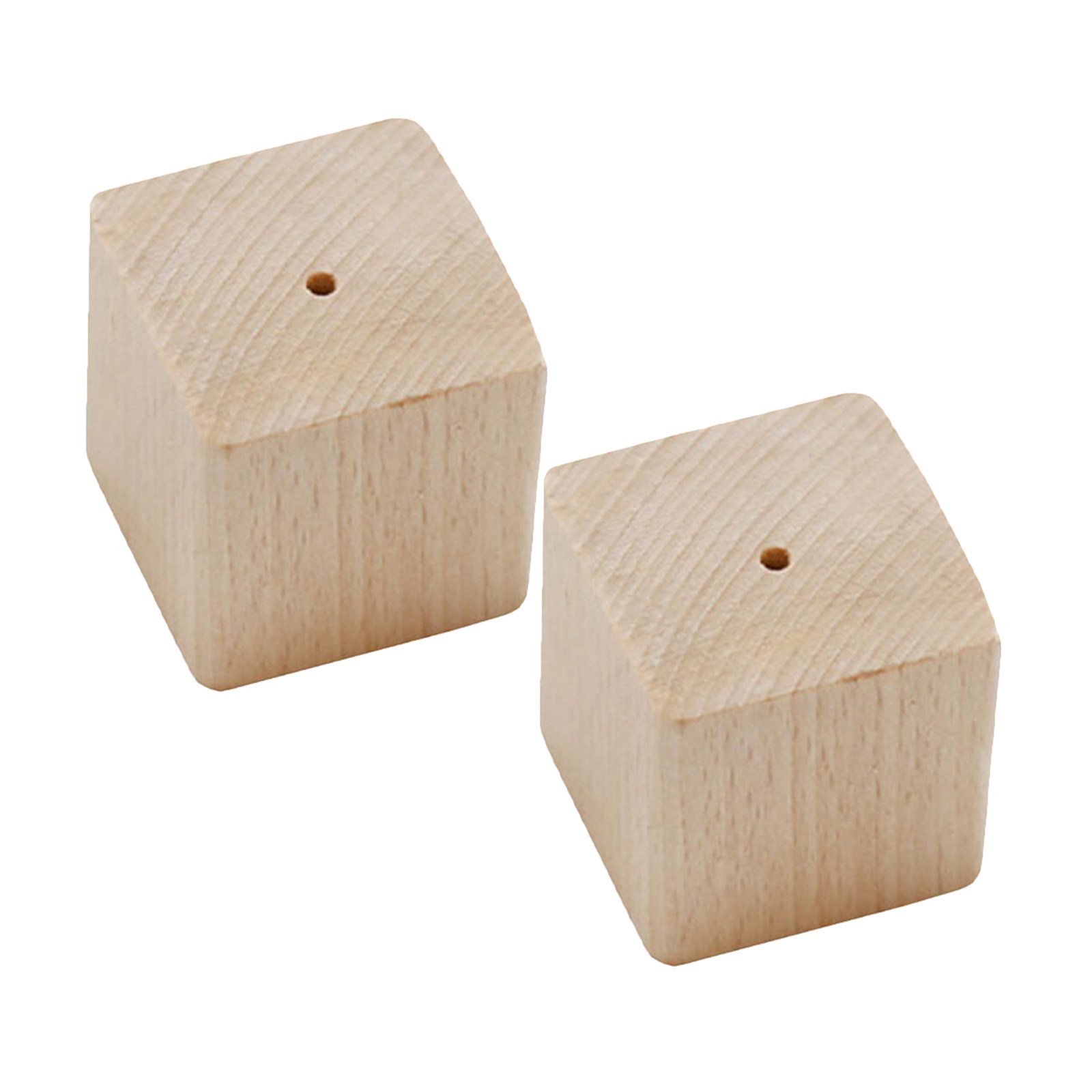 Kitchen Baking Supplies - 2Pcs Wooden Flower Nail Stand Baking