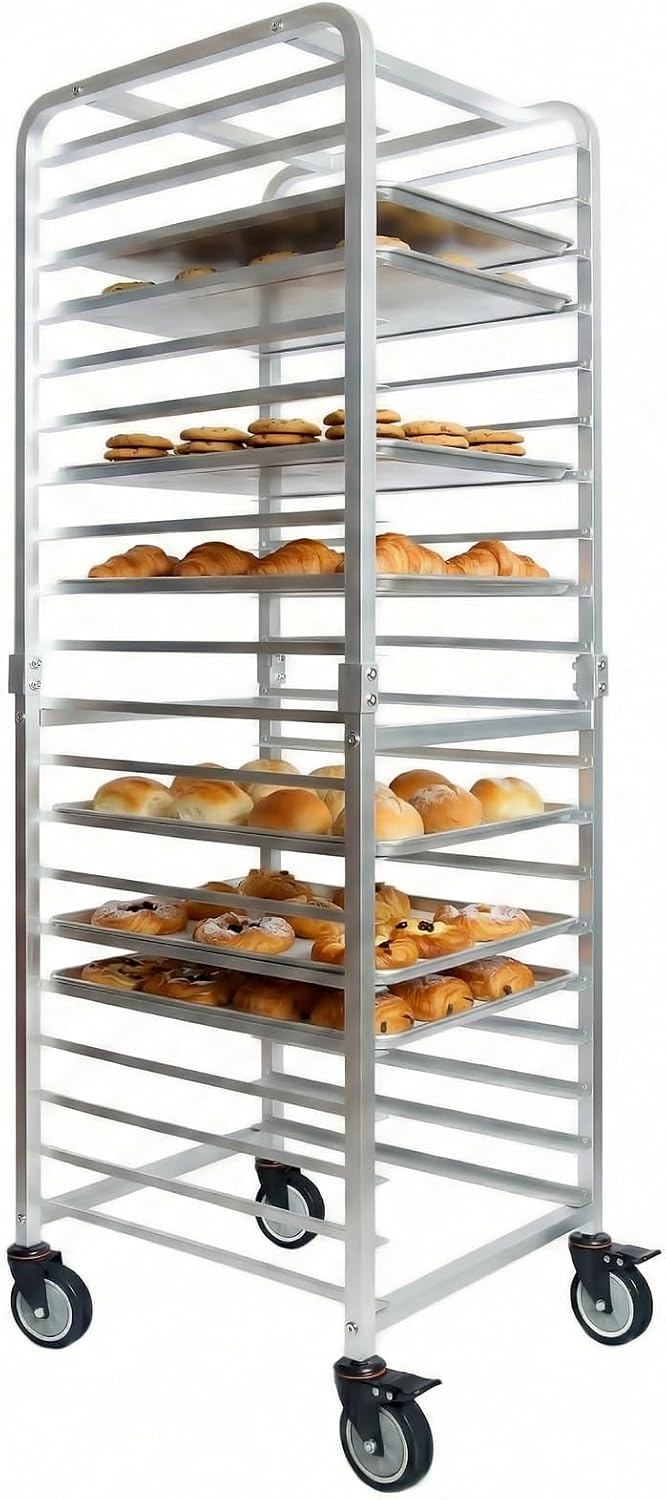 Kitchen Baking Pan - Commercial 20 Tier Stainless Steel Sheet