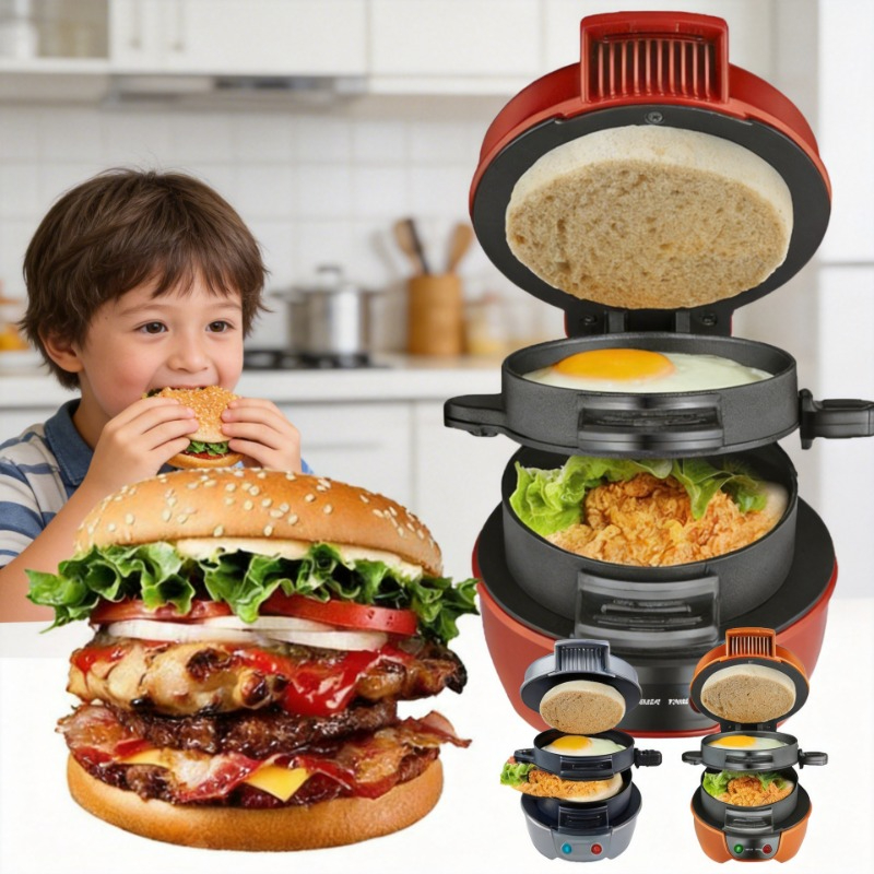 220V 110V Mini Electric Burger - огляд і ціна Kitchen Baking Timer