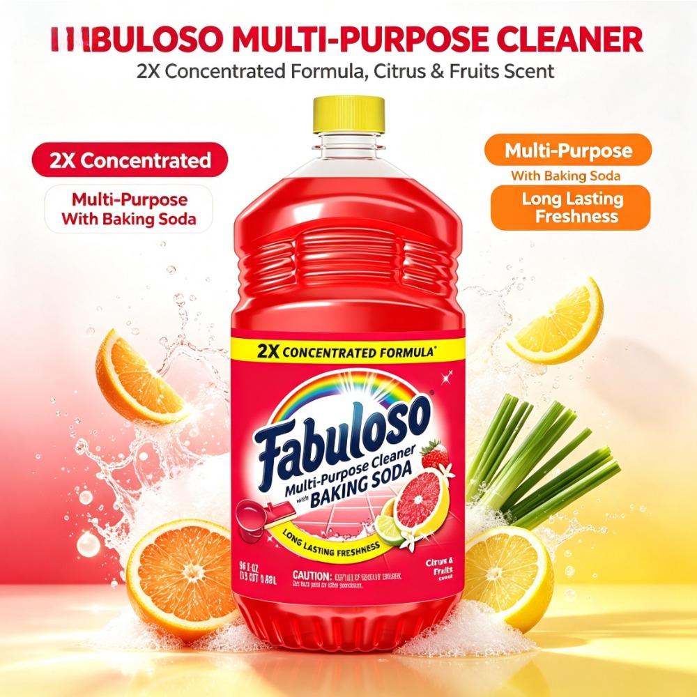 2X Concentrated Multi‑Purpose  - огляд і ціна Kitchen Cleaner With Baking Soda