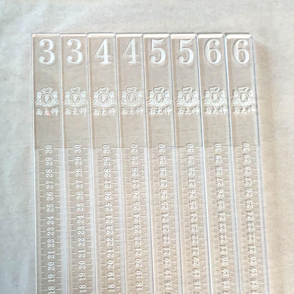 Acrylic Balance Ruler For Bisc - огляд і ціна Fondant Smoother Set