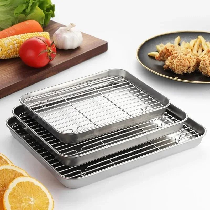 Stainless Steel Baking Pan Tra - огляд і ціна Kitchen Baking Rack