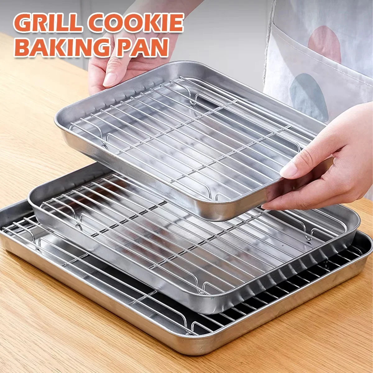 Stainless Steel Baking Pan Tra - огляд і ціна Kitchen Baking Rack