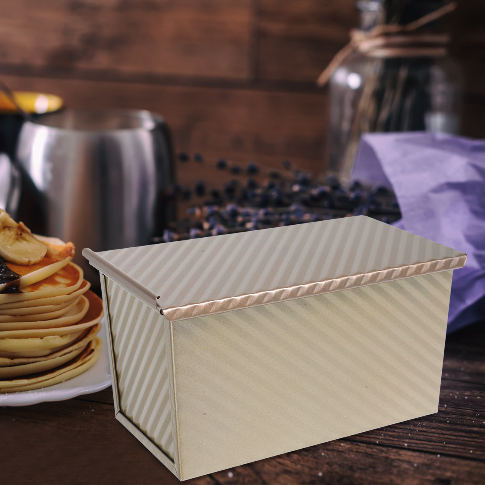 Toast Bread Baking Tool Metal  - огляд і ціна Kitchen Baking Pan