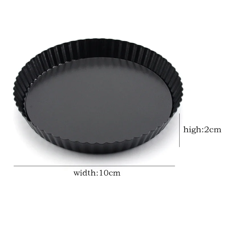 6Pcs Non-Stick Tart Quiche Fla - огляд і ціна Tart Pan Loose
