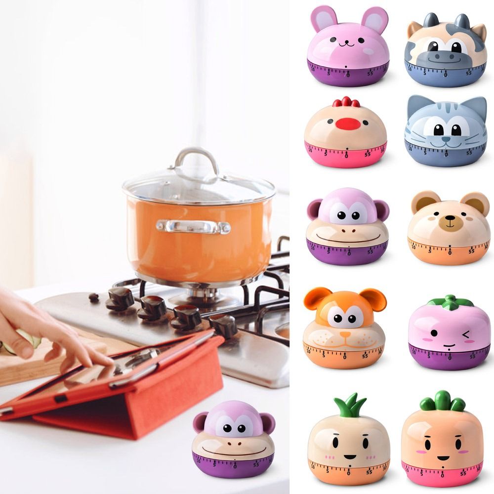 Animal Cute Mechanical Timer S - огляд і ціна Kitchen Baking Timer