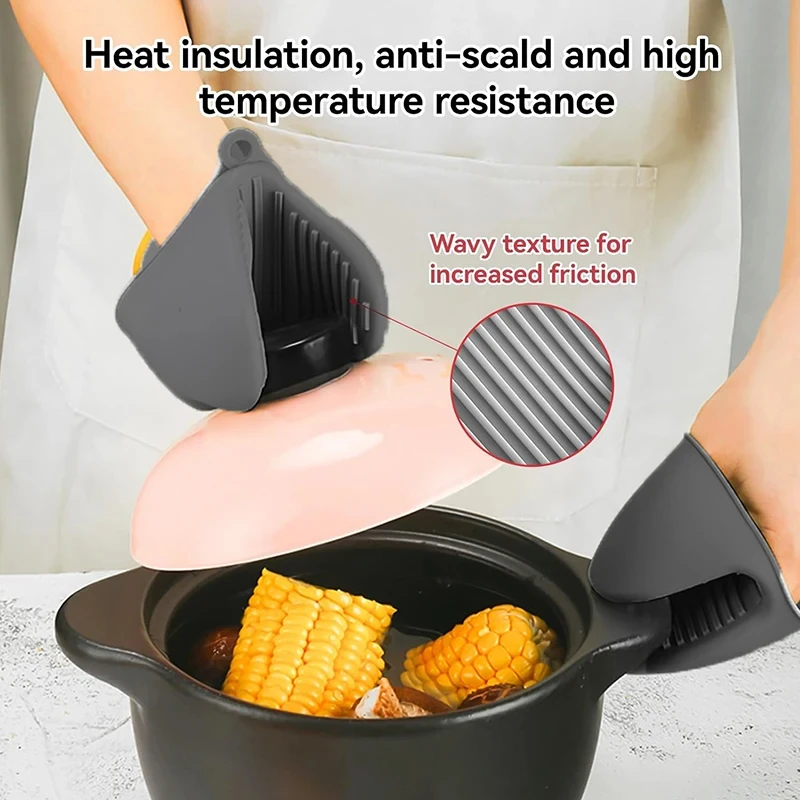 2pcs Mini Oven Gloves Silicone - огляд і ціна Kitchen Baking Rack