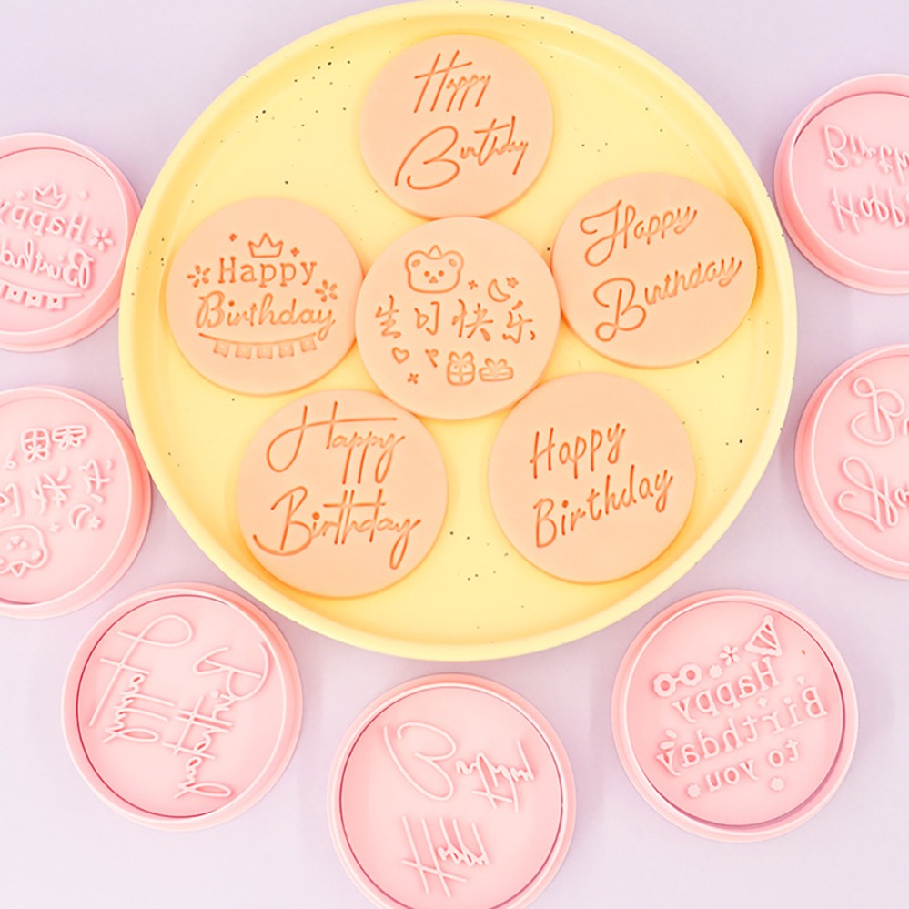 Happy Birthday Cookie Cutters  - огляд і ціна Kitchen Baking Supplies
