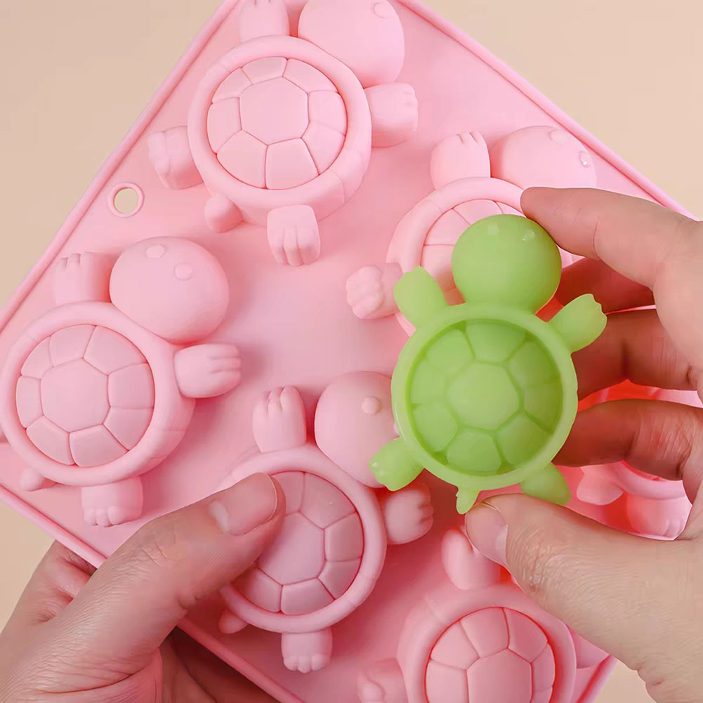Turtles Ice Tray 3D Tortoises  - огляд і ціна Kitchen Baking Supplies