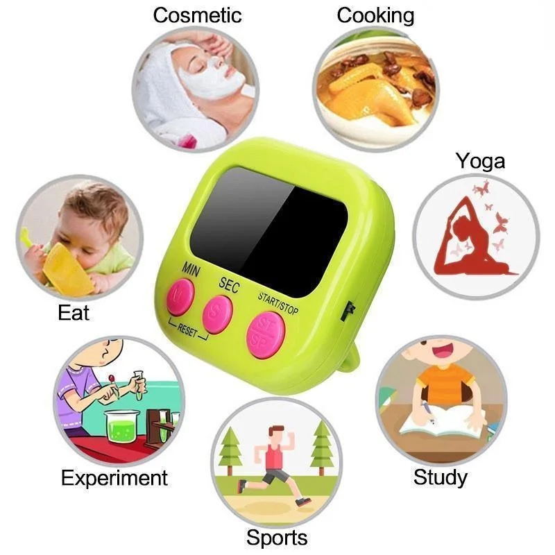 Mini Digital Kitchen Timer Big - огляд і ціна Kitchen Baking Timer