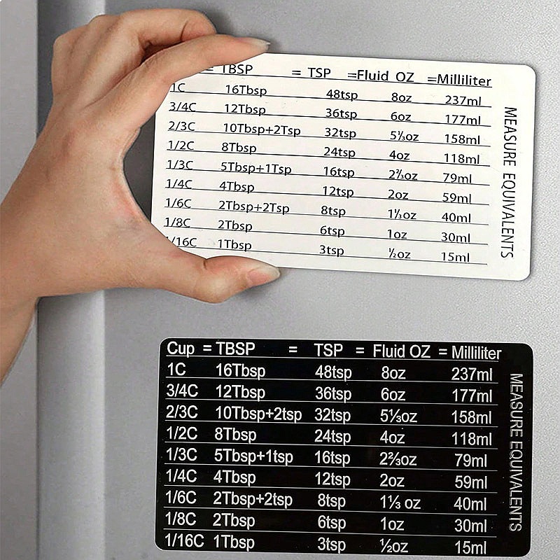 Kitchen Baking Magnetic Measur - огляд і ціна Kitchen Baking Conversion Chart