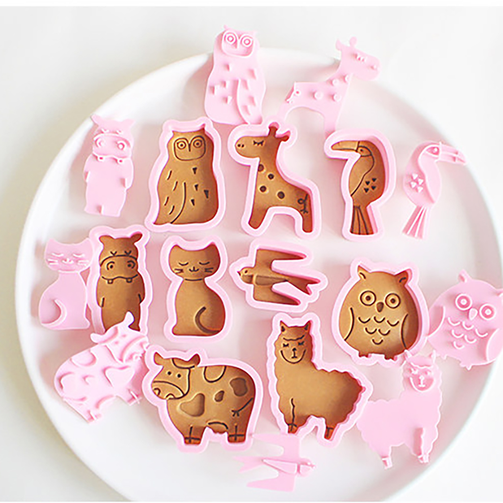 Zoo Animals Cookie Cutters Abs - огляд і ціна Kitchen Baking Supplies
