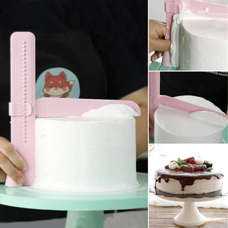 DIY Adjustable Screed Cake Scr - огляд і ціна Fondant Smoother Set