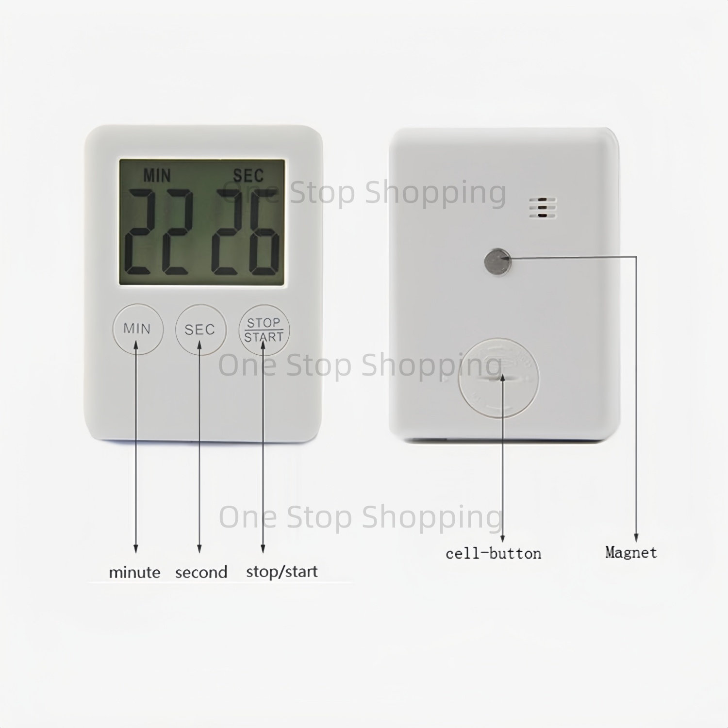 Magnetic Kitchen Timers with D - огляд і ціна Kitchen Baking Game