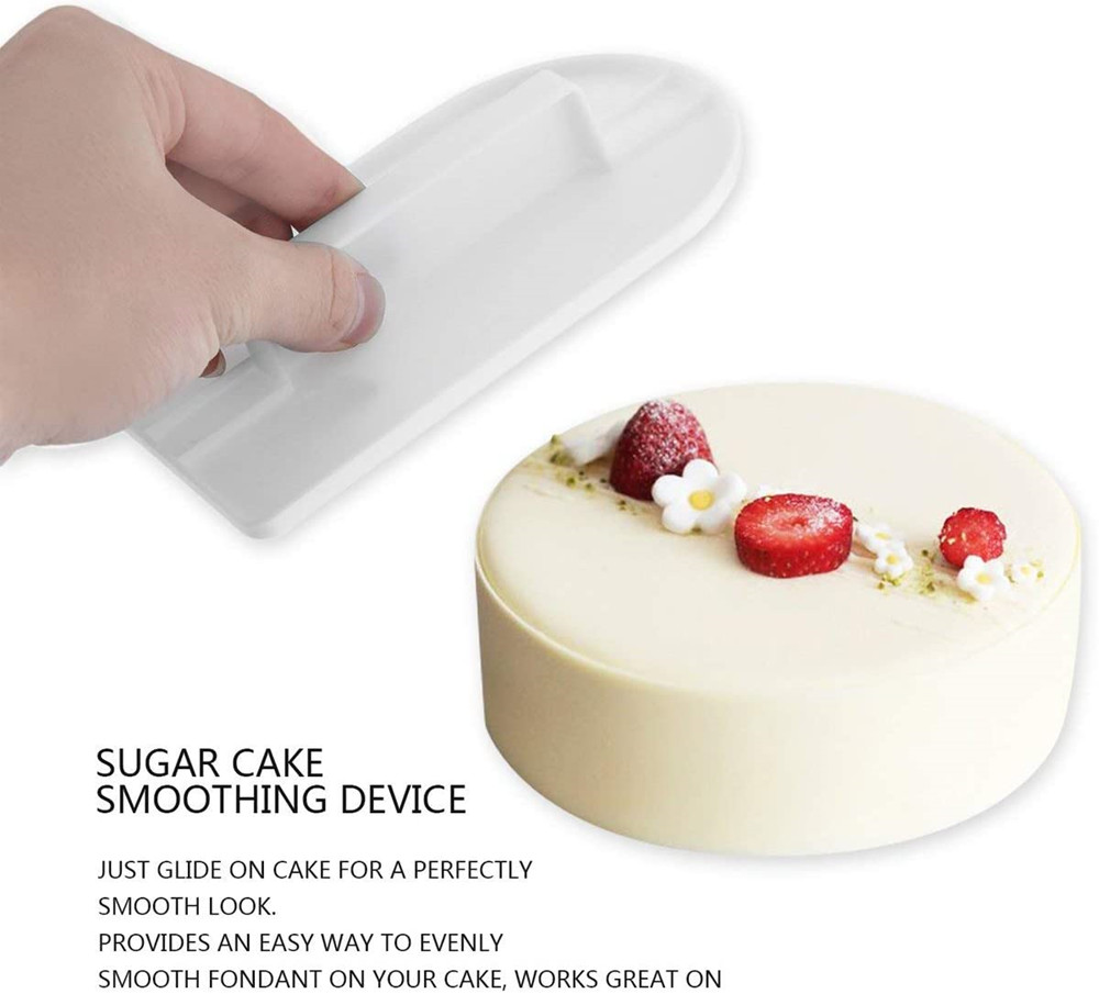 Cake Scraper Smoother Adjustab - огляд і ціна Fondant Smoother Set