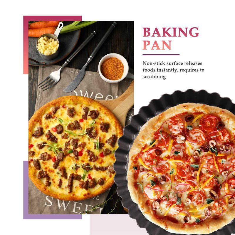 Y50A-Pie Tin,Non-Stick Pie Dis - огляд і ціна Tart Pan Loose