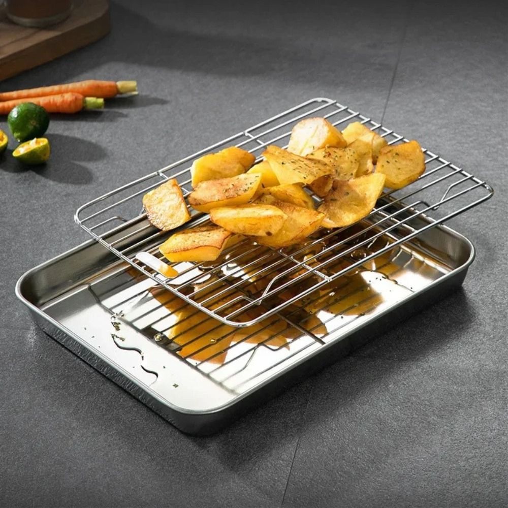 Portable Non-Stick Stainless S - огляд і ціна Kitchen Baking Rack