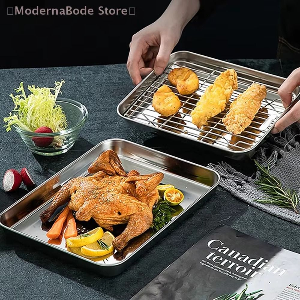 Portable Non-Stick Stainless S - огляд і ціна Kitchen Baking Rack