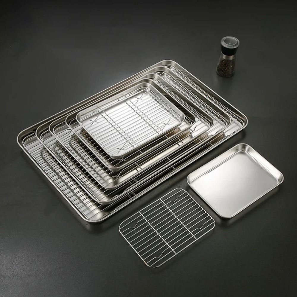 Portable Non-Stick Stainless S - огляд і ціна Kitchen Baking Rack