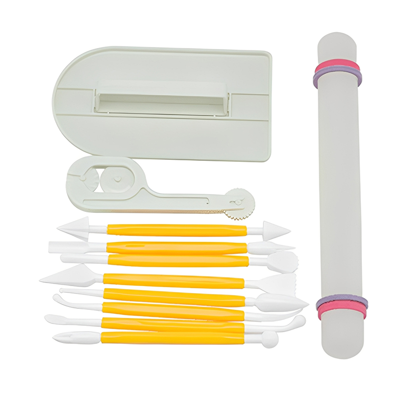 11pcs/set Baking Tools Cake Sc - огляд і ціна Fondant Smoother Set