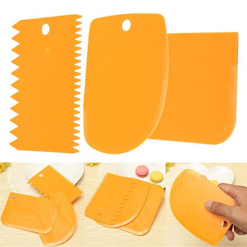 3Pcs/Set Cake Smoother Fondant - огляд і ціна Fondant Smoother Set