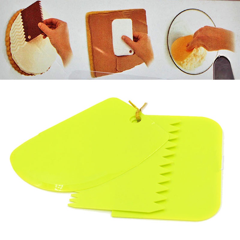 3Pcs/Set Cake Smoother Fondant - огляд і ціна Fondant Smoother Set