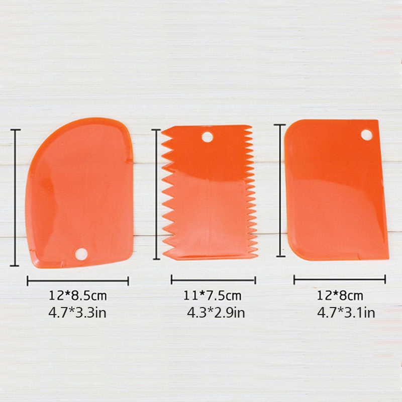 3Pcs/Set Cake Smoother Fondant - огляд і ціна Fondant Smoother Set
