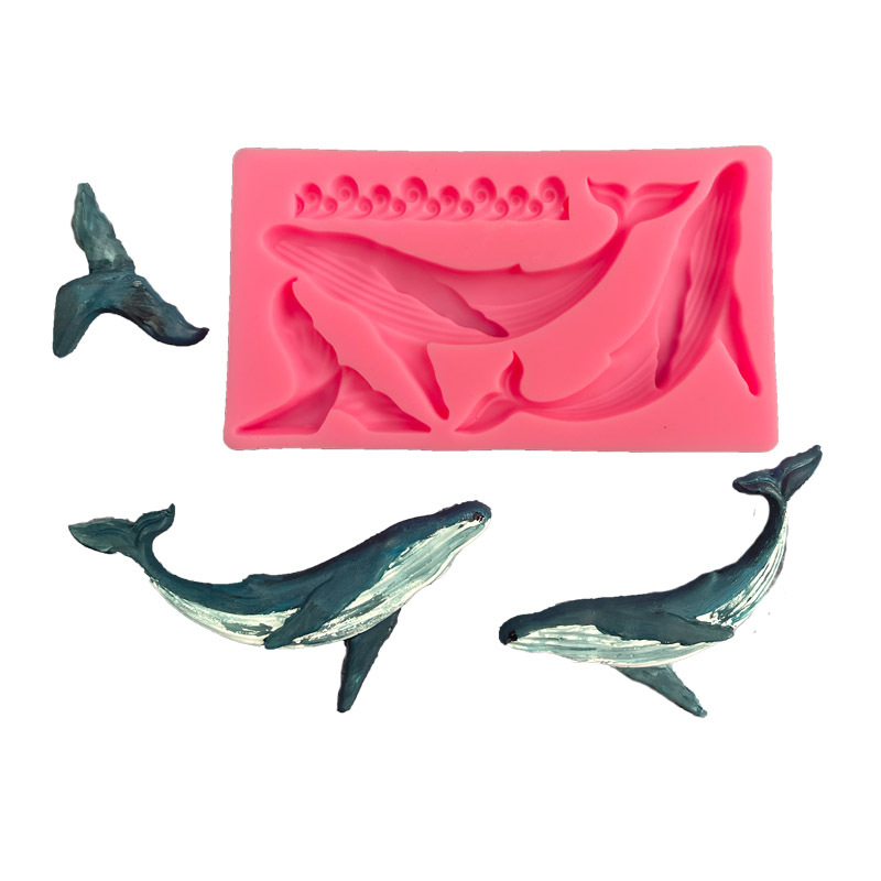 DIY Whale Silicone Mold Ocean  - огляд і ціна Kitchen Baking Supplies