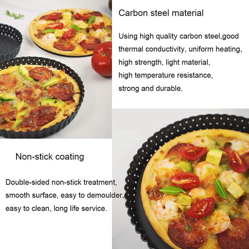 5/8/9Inch Non-Stick Tart Quich - огляд і ціна Tart Pan Loose