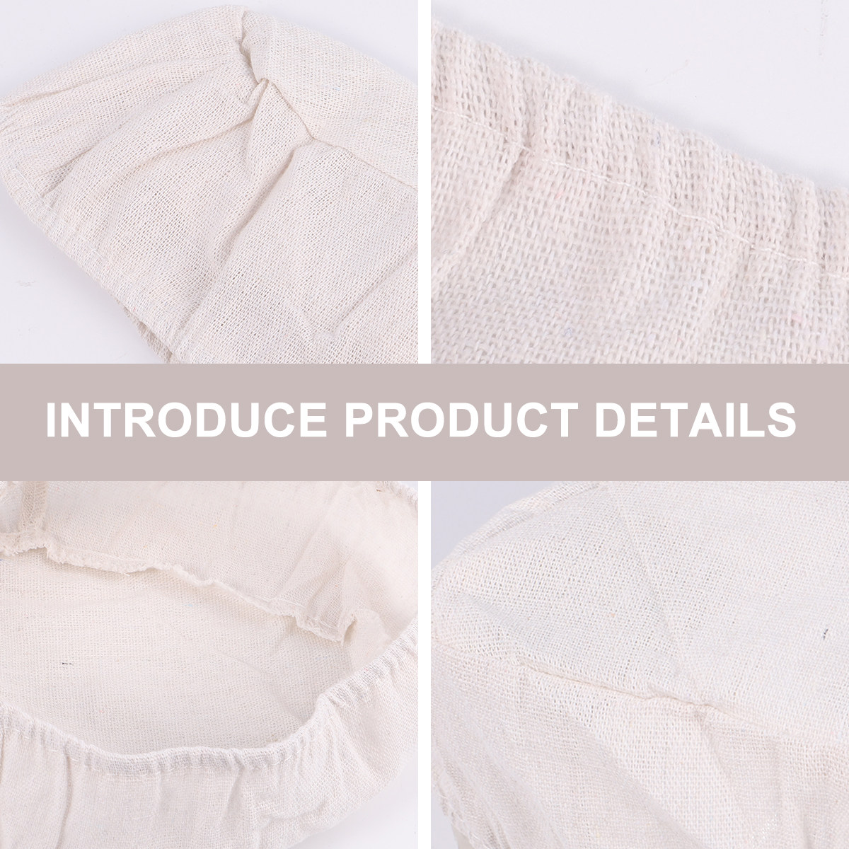 2Pcs Bread Basket Cloth Cover  - огляд і ціна Kitchen Baking Cloth