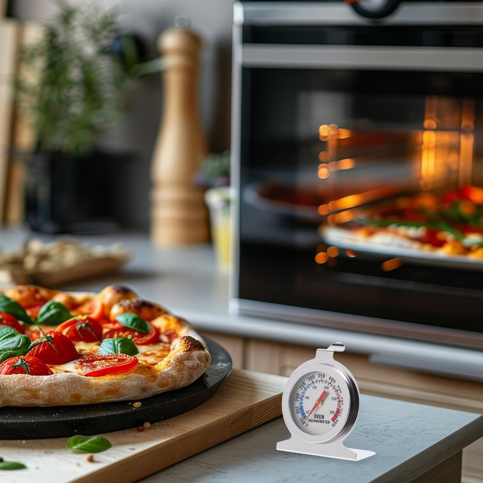 Oven Thermometer Stainless Ste - огляд і ціна Kitchen Baking Supplies