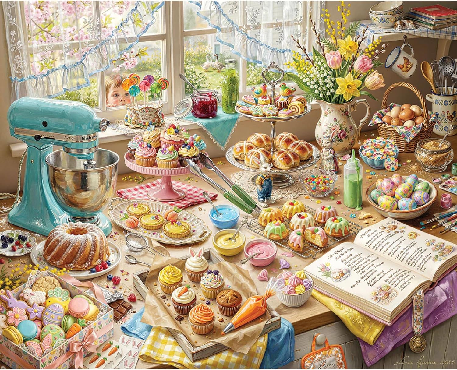 1000 PCS Jigsaw Puzzles for Ad - огляд і ціна Kitchen Baking Game