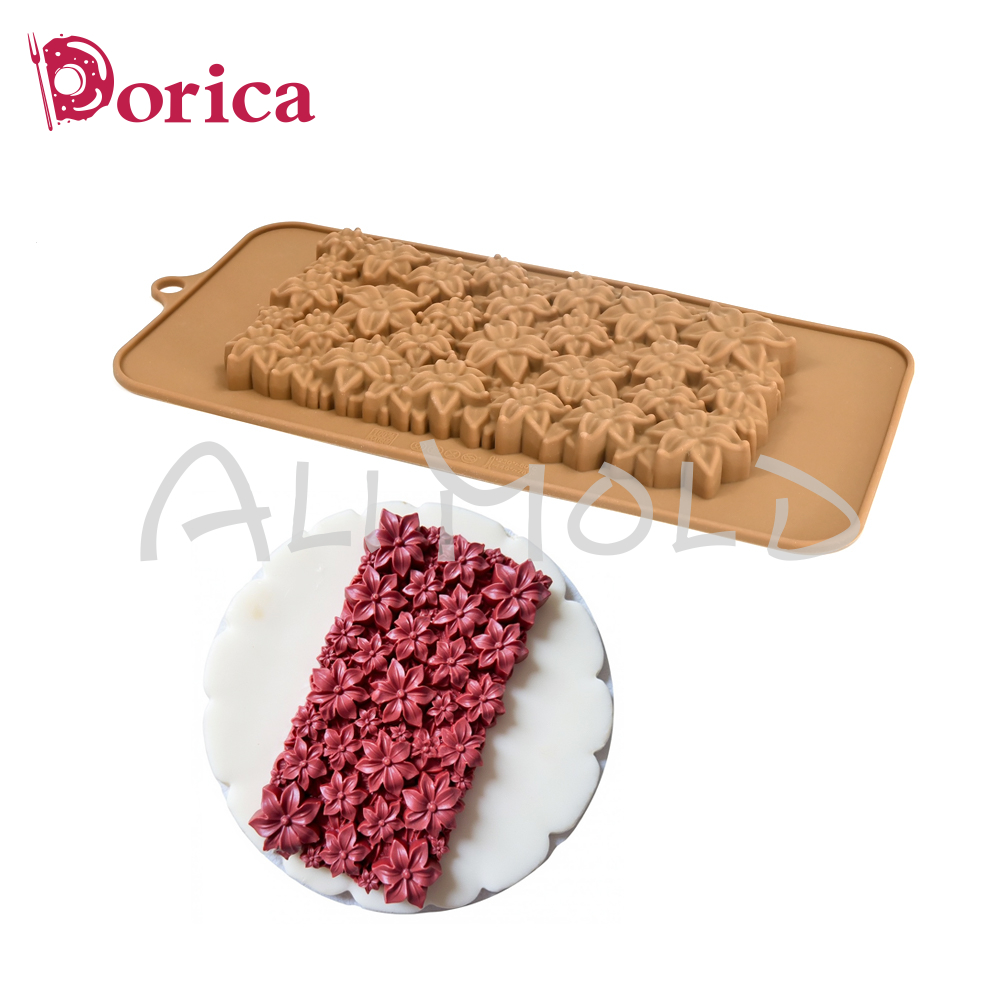 Flower Silicone Chocolate Mold - огляд і ціна Kitchen Baking Supplies