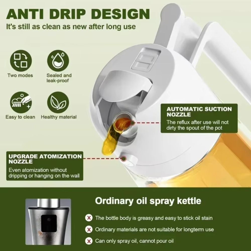 2in1 470ml Plastic Spray Oil S - огляд і ціна Kitchen And Baking