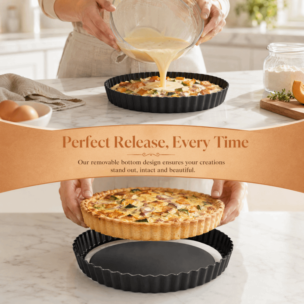 Professional Carbon Steel Tart - огляд і ціна Tart Pan Loose