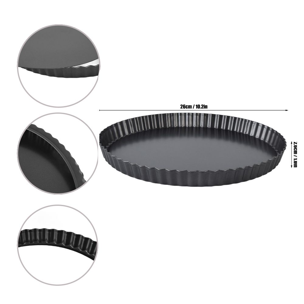 Professional Carbon Steel Tart - огляд і ціна Tart Pan Loose