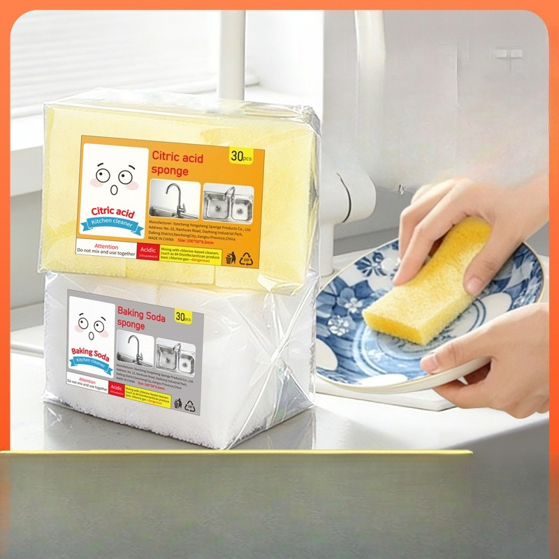Dish Sponge Scouring Wipes Mul - огляд і ціна Kitchen Cleaner With Baking Soda
