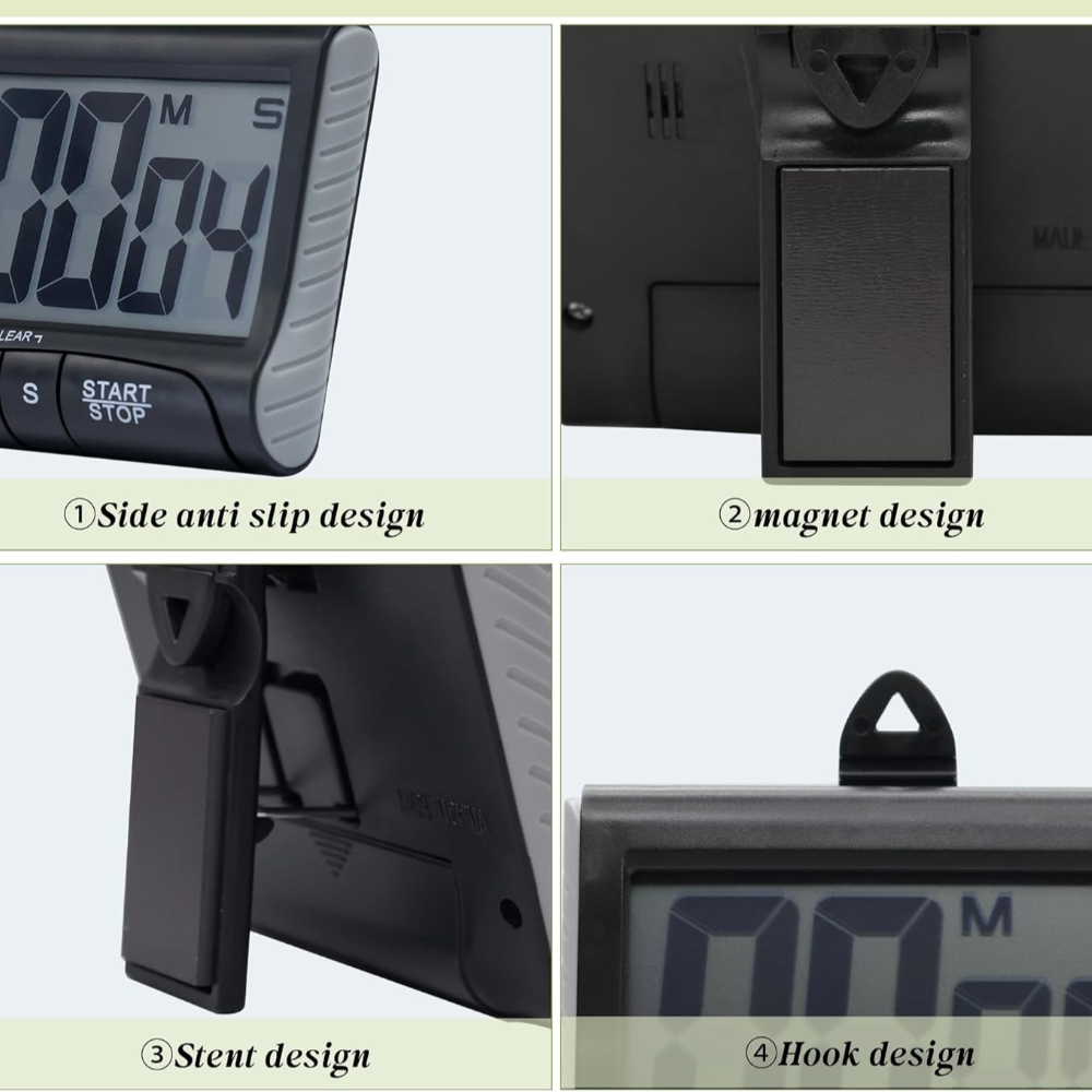 Display Kitchen Timer Magnetic - огляд і ціна Kitchen Baking Timer