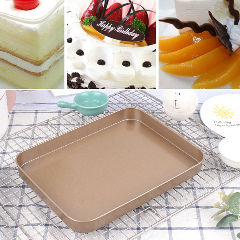 Carbon Steel Rectangular Cake  - огляд і ціна Kitchen Baking Pan