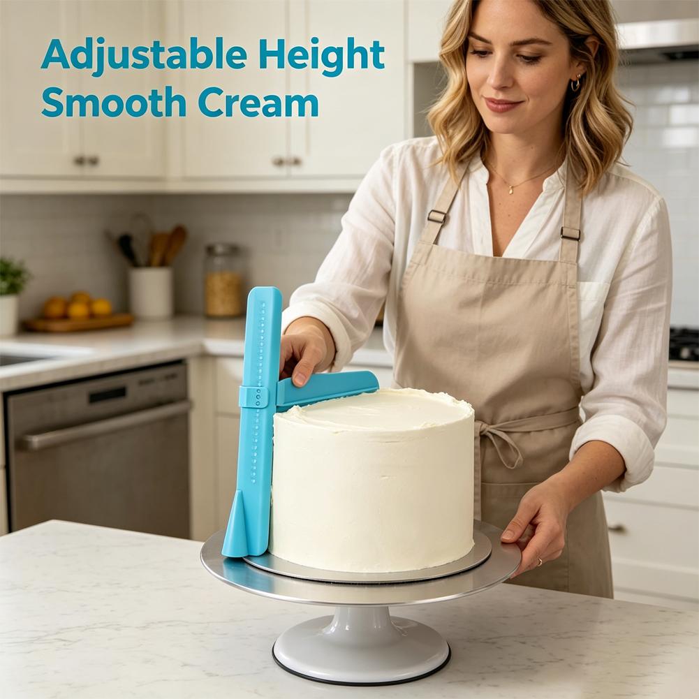 PP Cake Leveler Smoother With  - огляд і ціна Fondant Smoother Set