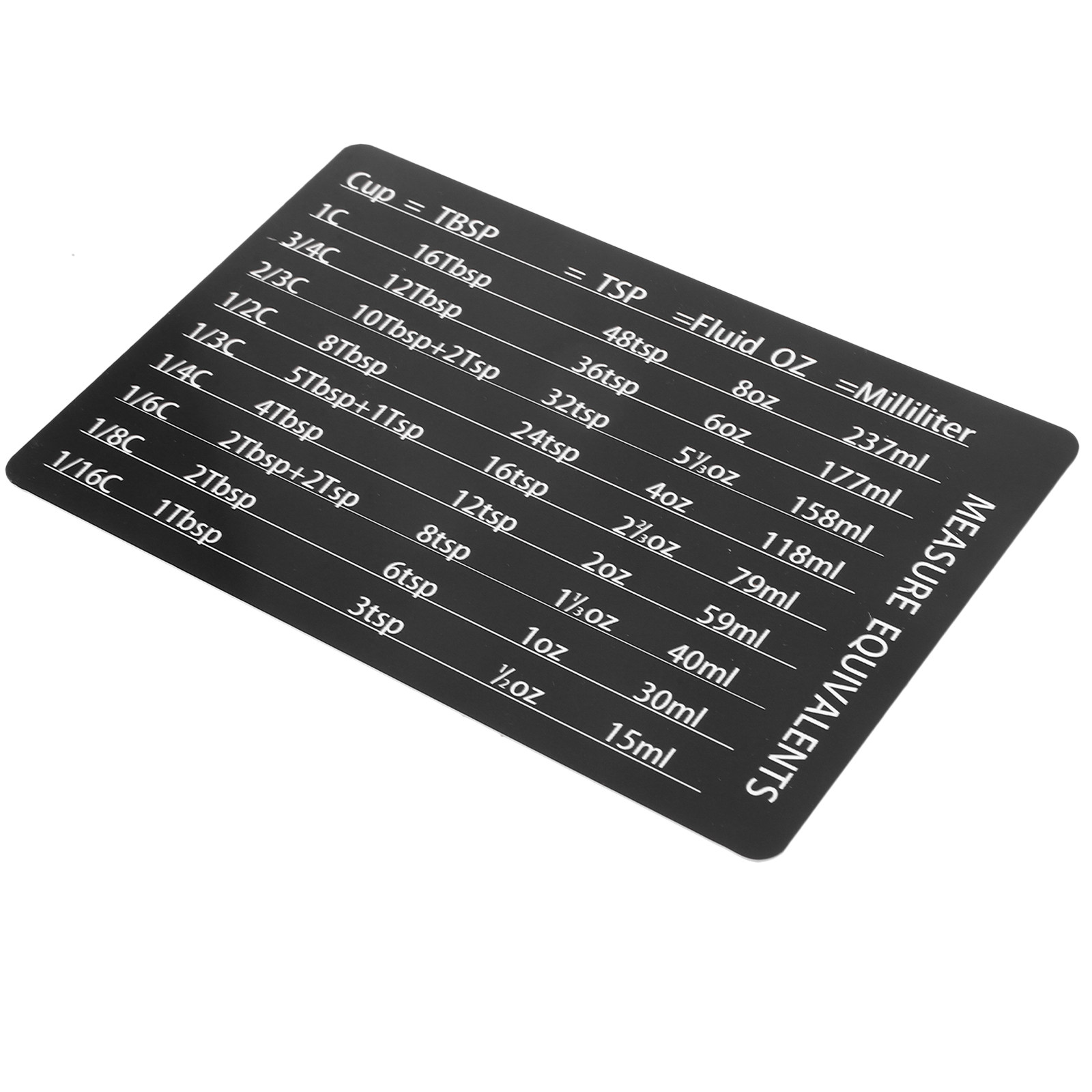 Wear Resistant PVC Magnetic Ki - огляд і ціна Kitchen Baking Conversion Chart