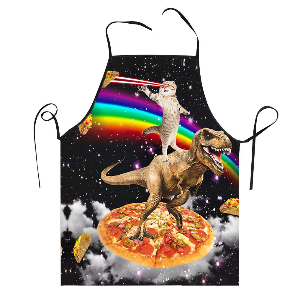 68X95cm Unisex Space Pizza Cat - огляд і ціна Kitchen Baking Cloth