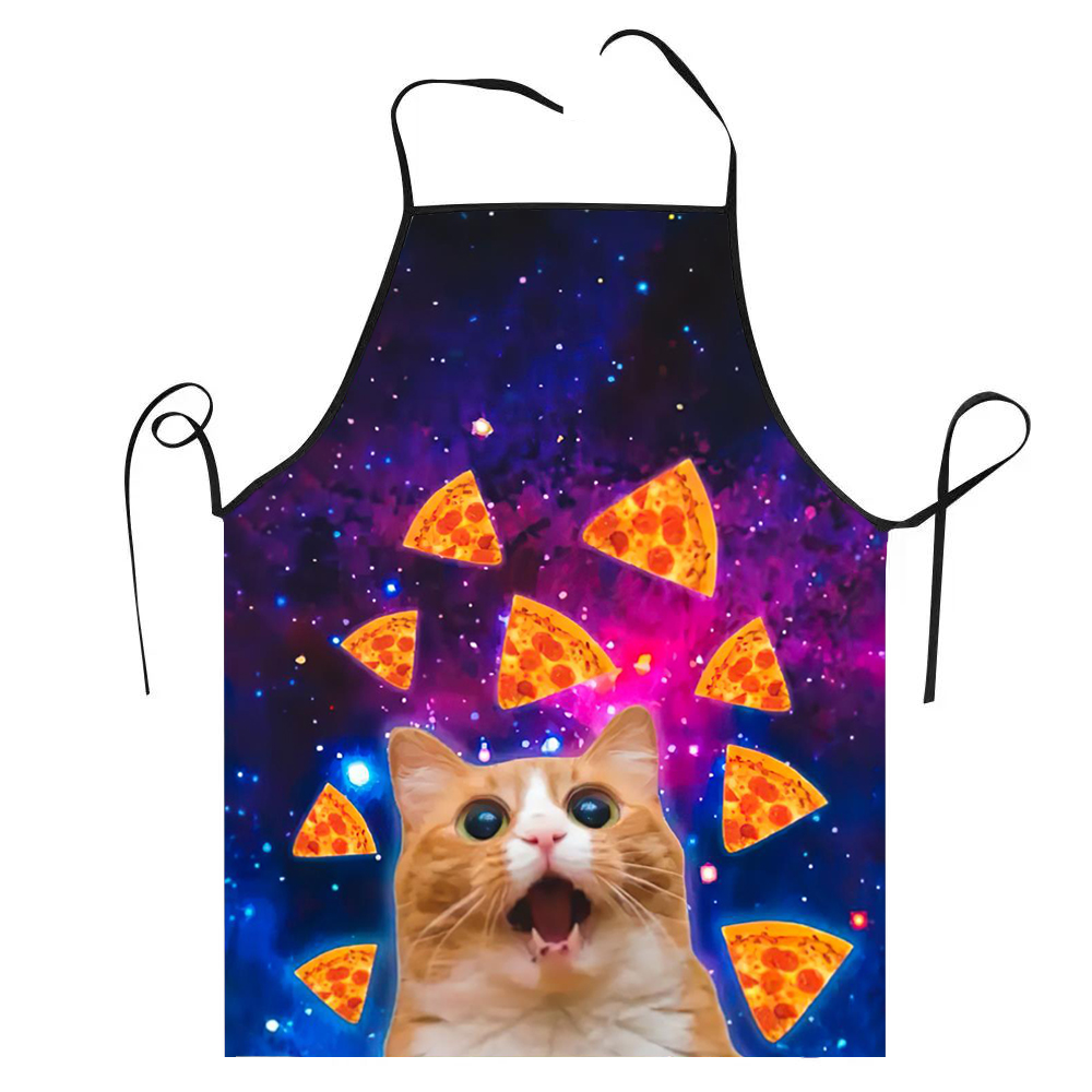 68X95cm Unisex Space Pizza Cat - огляд і ціна Kitchen Baking Cloth