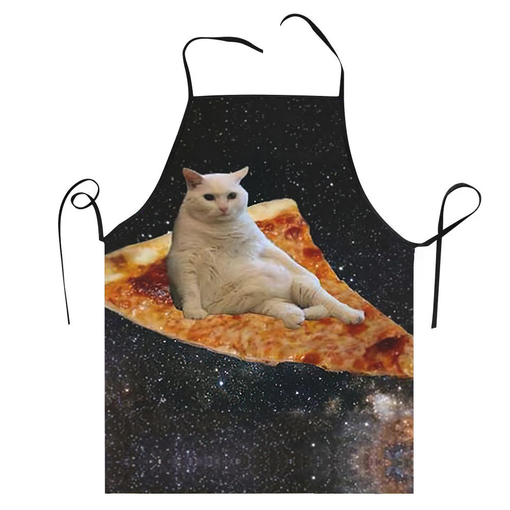 68X95cm Unisex Space Pizza Cat - огляд і ціна Kitchen Baking Cloth