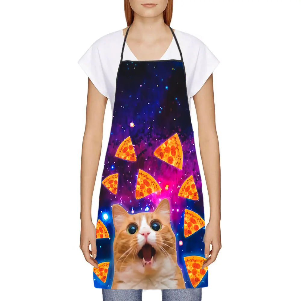 68X95cm Unisex Space Pizza Cat - огляд і ціна Kitchen Baking Cloth