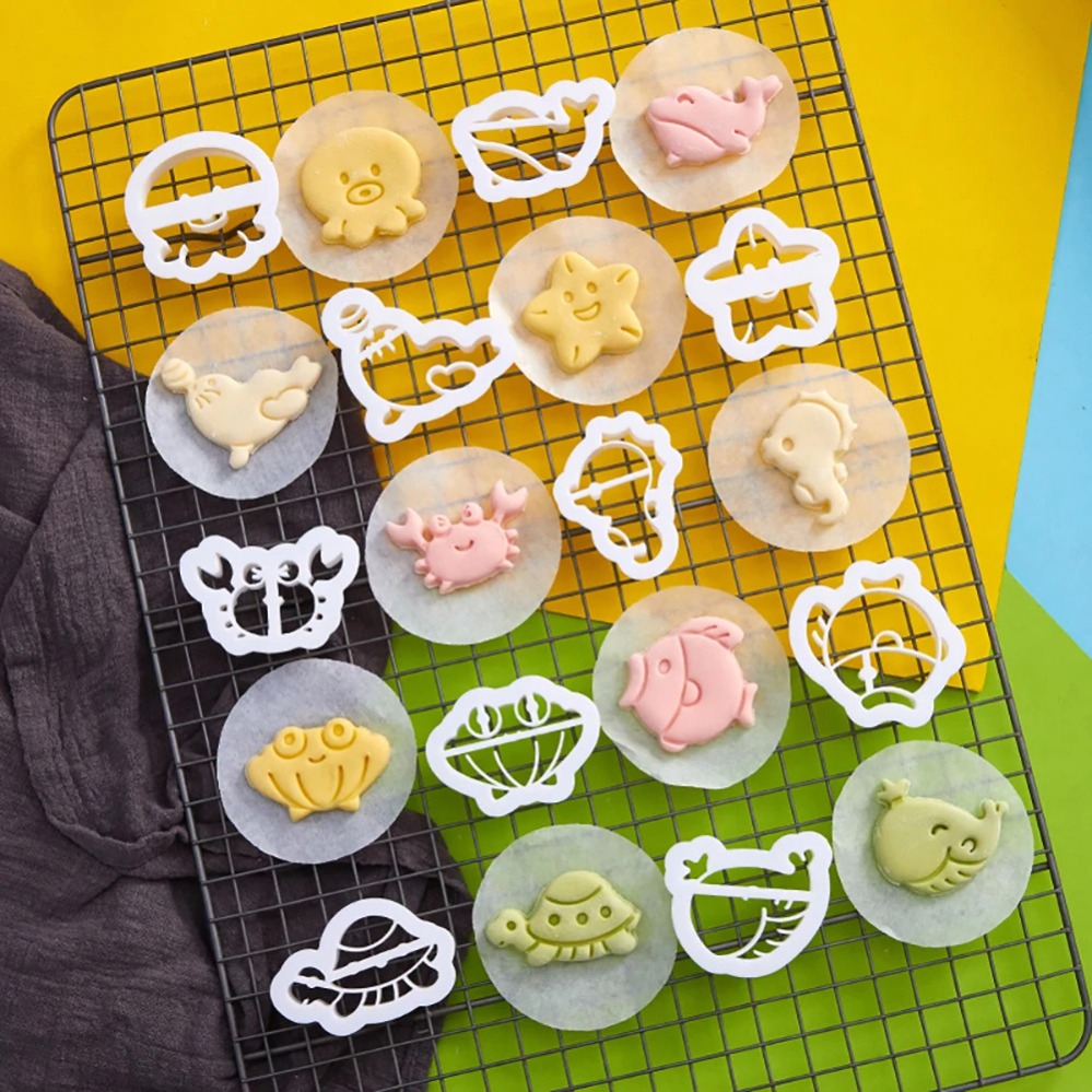 Marine Animals Cookie Cutters  - огляд і ціна Kitchen Baking Supplies